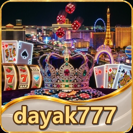 Tampilan menu katalog game dayak777 di Android